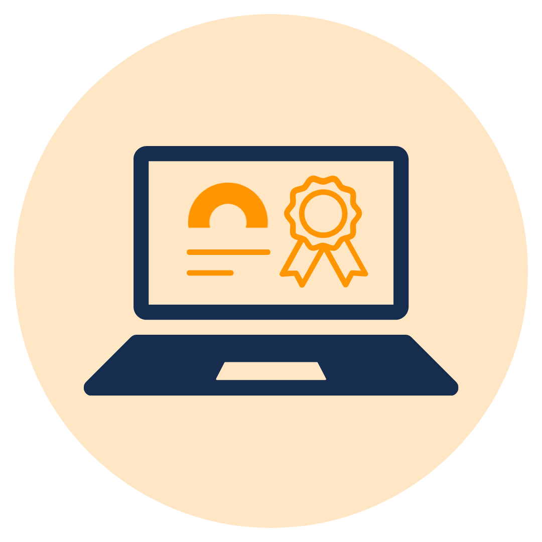 Certificate programs icon