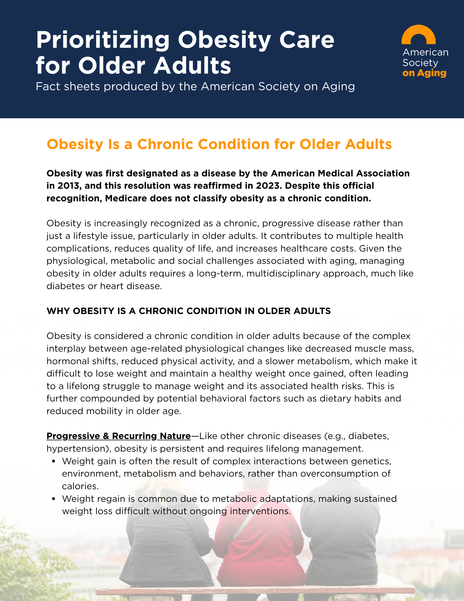 Prioritizing Obesity Care for Older Adults (April 2025)