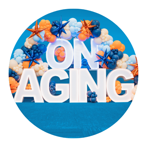 On Aging balloon arch
